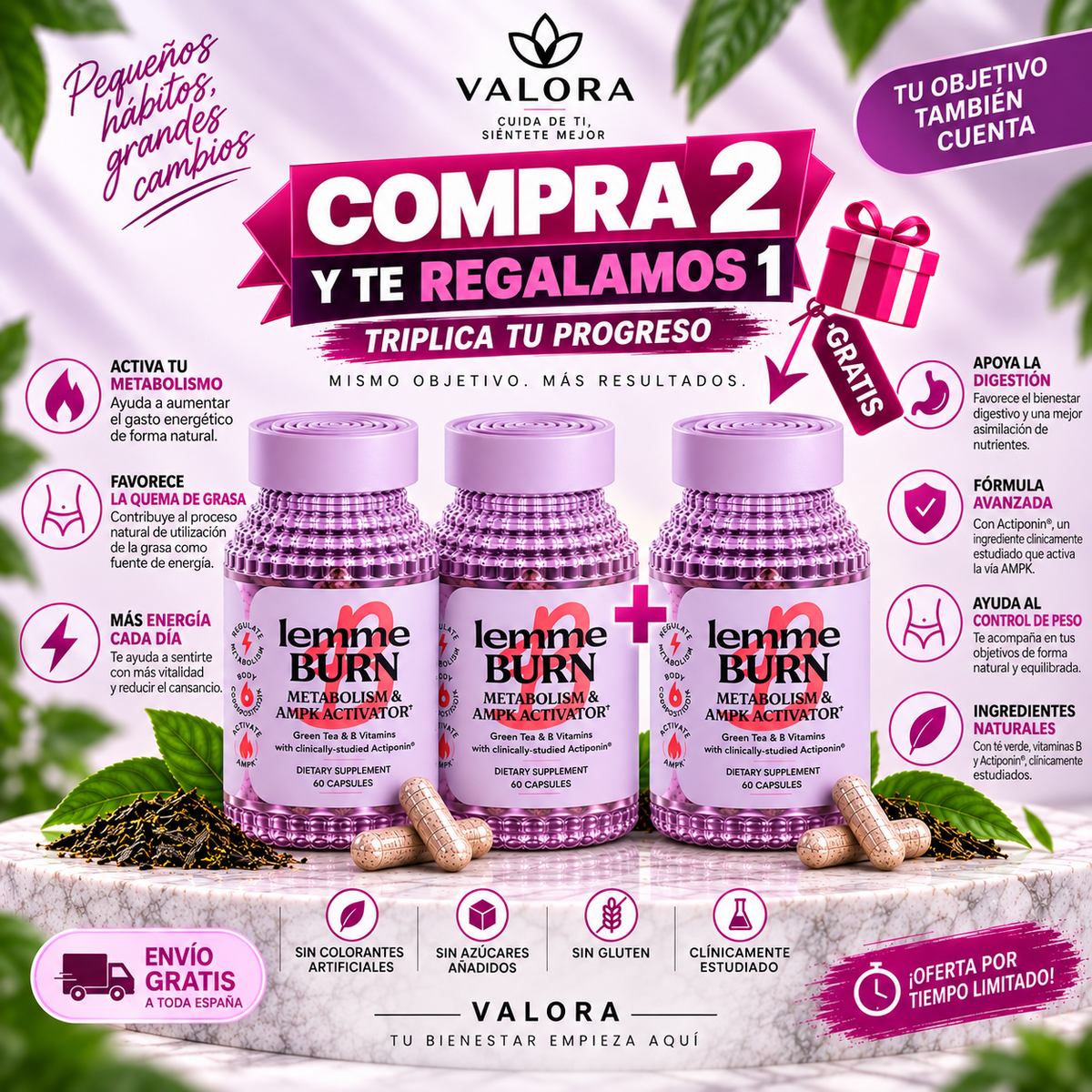 Suplemento para acelerar el metabolismo EDICIÓN LIMITADA