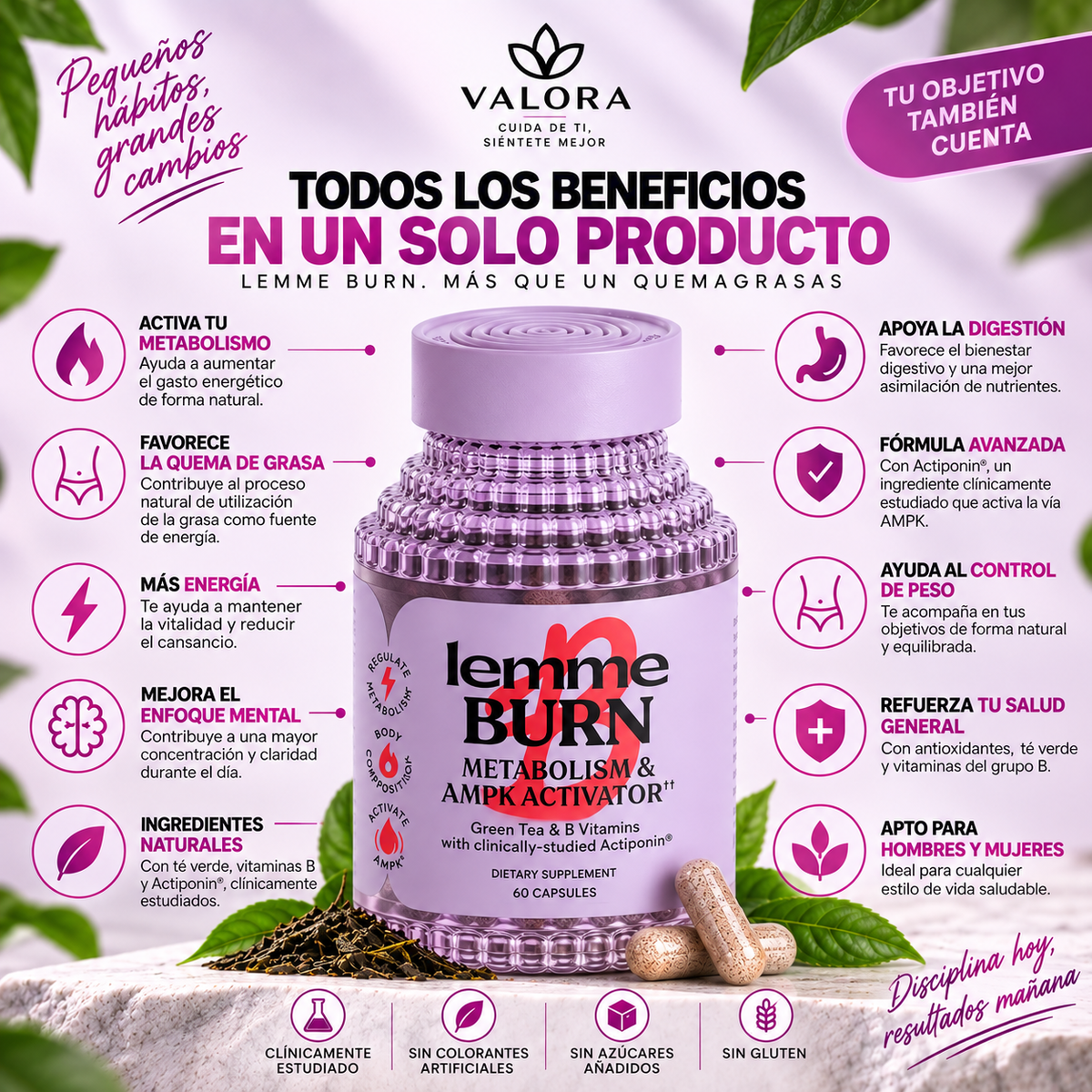Suplemento para acelerar el metabolismo EDICIÓN LIMITADA
